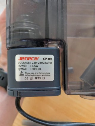 Filtro externo acuario Jeneca XP-09