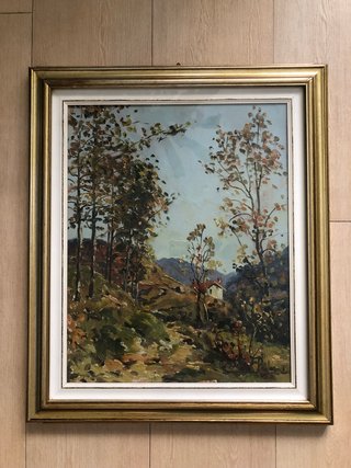 Dipinto Quadro Clemente Palme