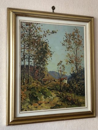 Dipinto Quadro Clemente Palme