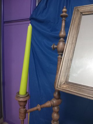 Mueble Lavabo Palanganero Antiguo con Espejo