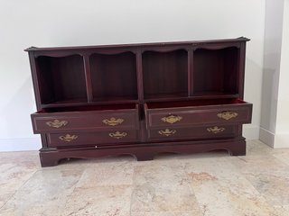 Mueble TV madera marrón