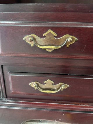 Mueble TV madera marrón