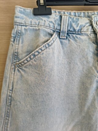 Jeans Cargo H&M Divided chiari - Pantaloni Wide