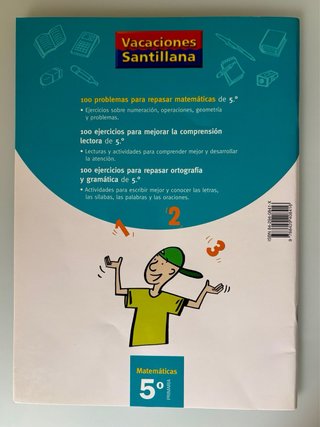VACACIONES SANTILLANA 5° Primaria.