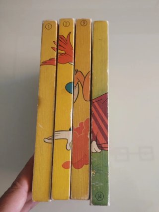 4 libros de los jóvenes castores