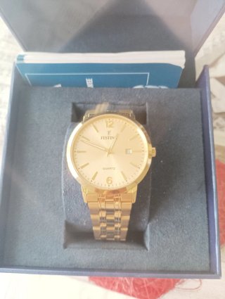 Reloj Festina Dorado Hombre