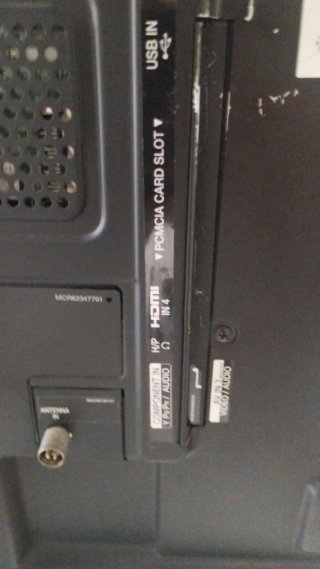 Televisión LG Negra 45 pulgadas