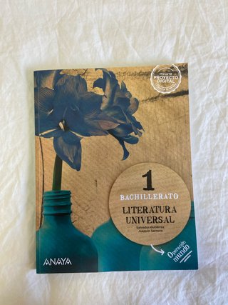 Literatura Universal, 1 Bachillerato