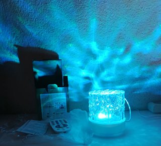 Lámpara inteligente LED efecto hielo (16 colores)