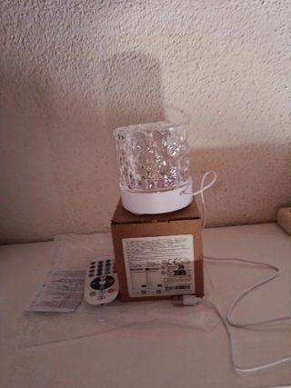 Lámpara inteligente LED efecto hielo (16 colores)