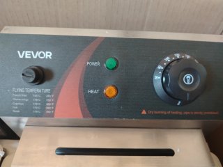 Freidora Eléctrica Doble VEVOR