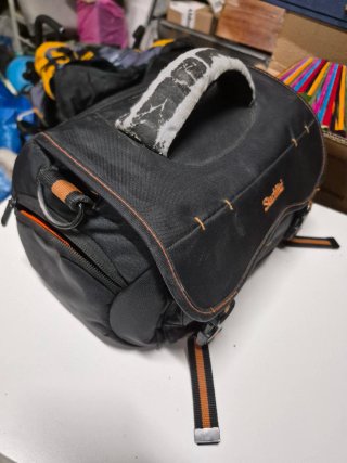 Bolsa Cámara Fotos Kalahari Swave S18 Black/Orange