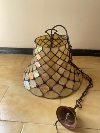 Lámpara de techo estilo Tiffany