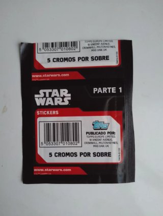 Lote sobres cromos Panini y Carrefour