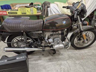 BMW R65 Moto Clásica Negra