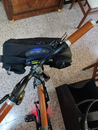 Bici Eléctrica Brompton P Line Titanio