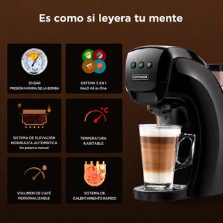 Cafetera 5 en 1 Nespresso Dolce Gusto etc NUEVO