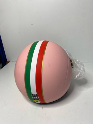 : Casco Moto Jet SEVS JR-706 Rosa Mate M