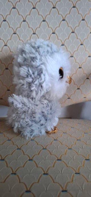 Peluche Gufo TY Beanie Boos Owlette 15cm