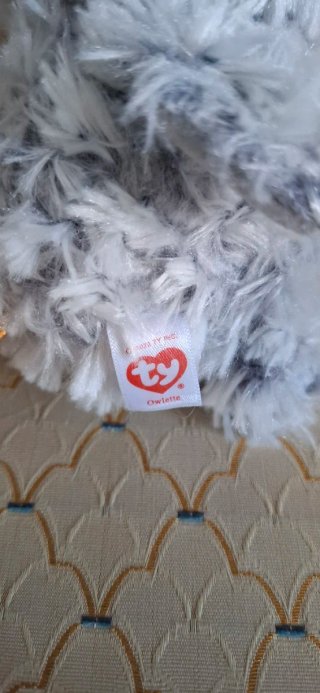 Peluche Gufo TY Beanie Boos Owlette 15cm