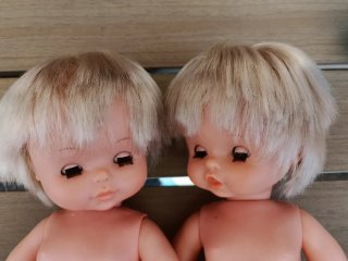Muñecos Chiquitín y Chiquitina años 80
