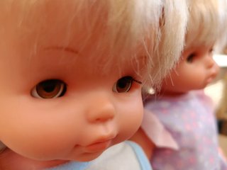 Muñecos Chiquitín y Chiquitina años 80