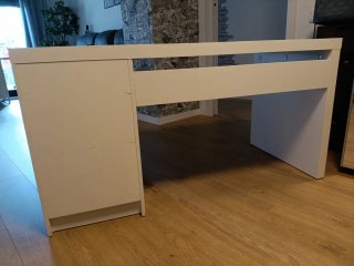 Escritorio Ikea MALM Blanco