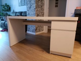 Escritorio Ikea MALM Blanco