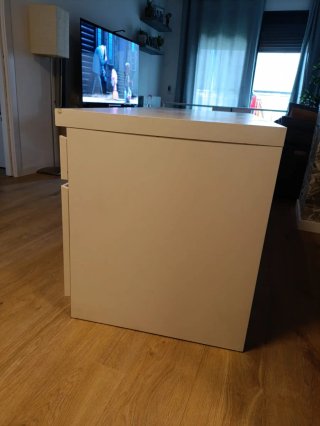 Escritorio Ikea MALM Blanco