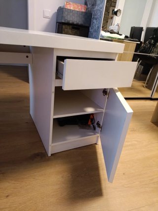 Escritorio Ikea MALM Blanco