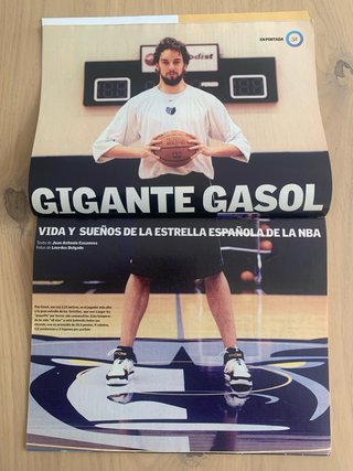 Pack 4 revistas Pau Gasol