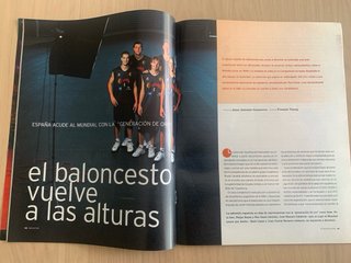 Pack 4 revistas Pau Gasol