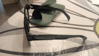Gafas de sol Mr. Boho Negras con Funda Verde