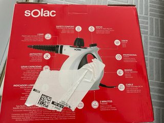 Limpiador Vapor Solac Steam Jet 2.1
