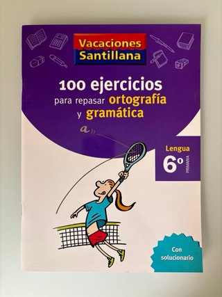 VACACIONES SANTILLANA 6° Primaria con solucionario