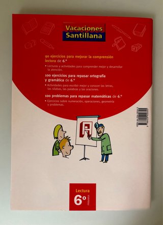 VACACIONES SANTILLANA 6° Primaria con solucionario
