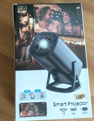 Proiettore Portatile 1080p WiFi Telecomando nuovo