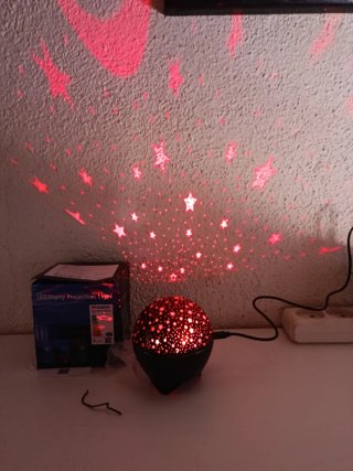Proyector Estrellas LED Negro
