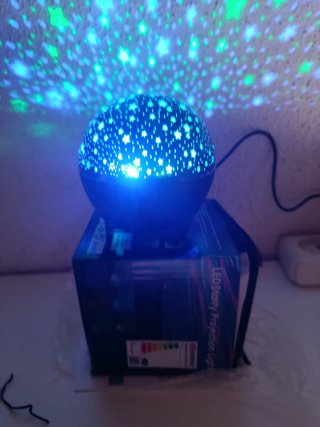 Proyector Estrellas LED Negro