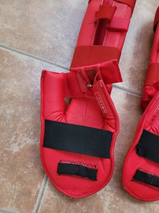 Protecciones Karate Kamikaze Rojo Talla M