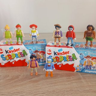 Muñecos Kinder Sorpresa Playmobil Disney