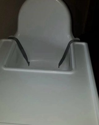 Trona Ikea blanca