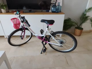 Bicicleta Infantil 24 con Cesta