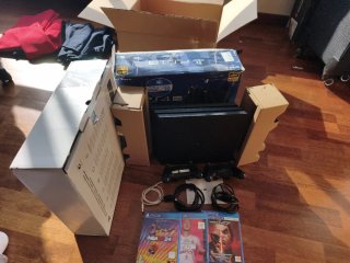 PS4 Pro 1TB Original Caja dos mandos originales