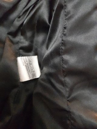 Giacca imbottita donna nera e bianca