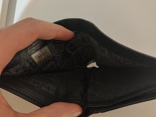 Portafoglio Lois Jeans Uomo Nero