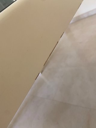 Mesa Comedor Blanca Cristal Negro 4 Personas