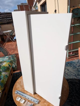 Mueble baño blanco Ikea HAVBÄCK