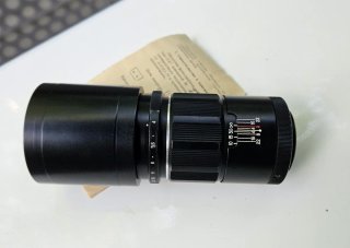 Objetivo Vintage Jupiter-11A 135mm f4 M42 + Papele