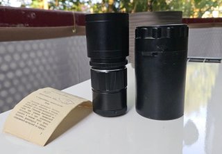 Objetivo Vintage Jupiter-11A 135mm f4 M42 + Papele